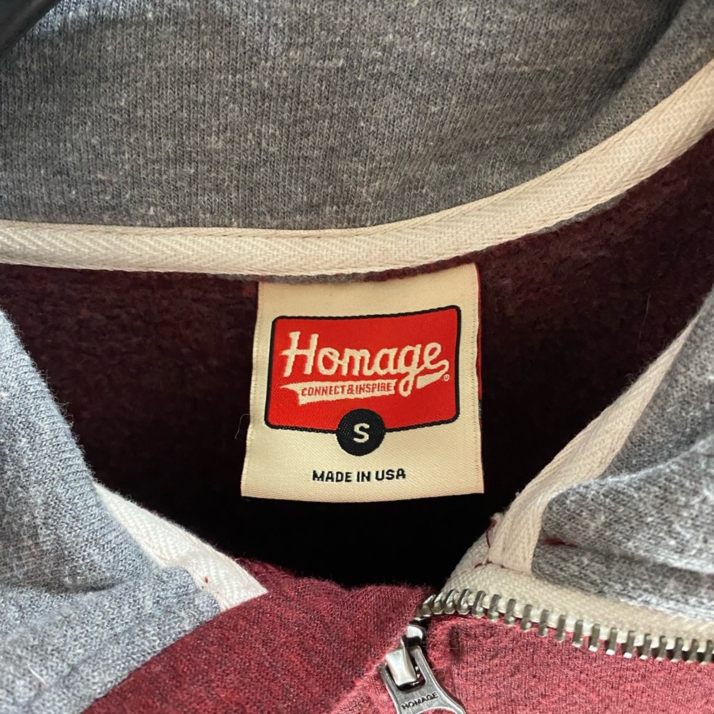 Homage quarter zip
